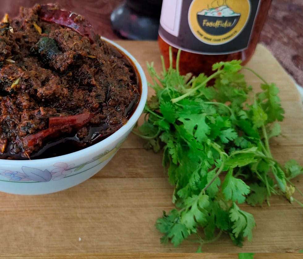 Coriander pickle