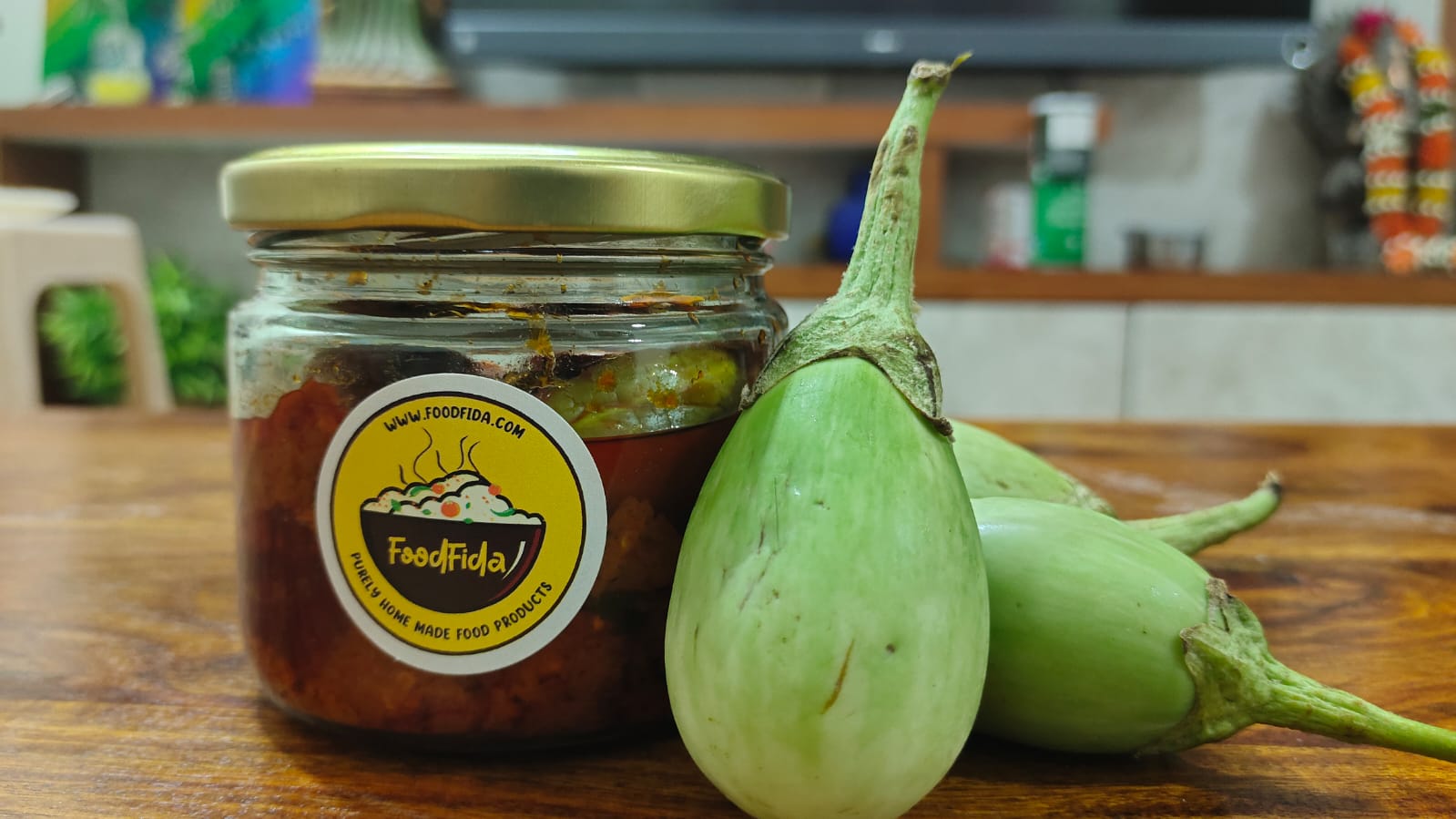 Brinjal pickle