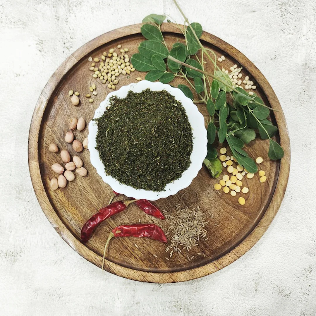 Home made authentic moringa powder